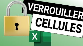 Astuce Excel  Protéger vos cellules [upl. by Eeznyl921]