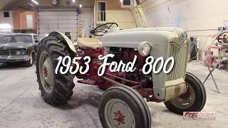 RESTORING 40HP Ford 800 Series Tractor [upl. by Bresee]