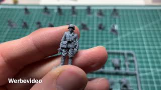 Unboxing 172 WWII Italeri 6099 German DAK Infantry [upl. by Leoni]