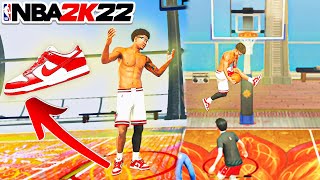 NIKE DUNK LOWS  HOF LOB CITY FINISHER In NBA 2k22😈 [upl. by Anadroj]