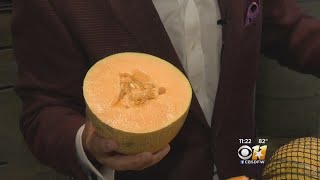 How To Pick And Eat A Honey Kiss Melon [upl. by Tsirc]