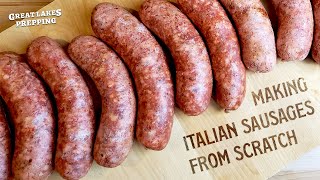 Make Authentic Italian Sausages from Scratch  Start to Finish Sausage Making Instructions amp Recipe [upl. by Nodlehs]