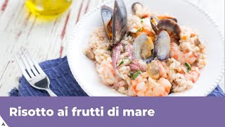 RISOTTO AI FRUTTI DI MARE RICETTA FACILE [upl. by Ahtoelc]