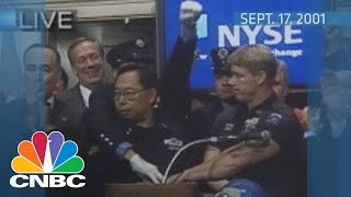 Reopening the NYSE after 911  Archives  CNBC [upl. by Osrit]