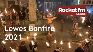 Lewes Bonfire 2021 Live [upl. by Rust]