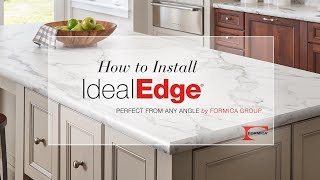 How to Install IdealEdge® Decorative Edging by Formica Group [upl. by Marcela]