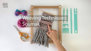 Weaving Techniques How to Weave Soumak [upl. by Leibarg]