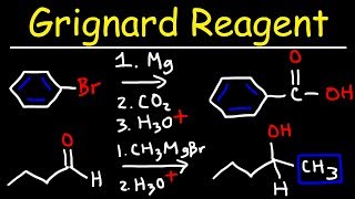 Grignard Reagent Reaction Mechanism [upl. by Xeno542]