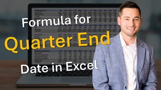 Formula for Quarter end date in Excel [upl. by Eded]