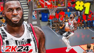 Meet The 1 SLASHER BUILD For REC In NBA 2K24 [upl. by Pollyanna317]