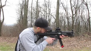 Walther HK MP5 22lr SBR In Action [upl. by Ginzburg654]