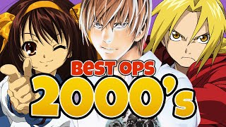 Top 300 Anime Openings of the 2000s [upl. by Chaing]