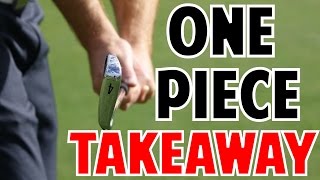 One Piece Takeaway in Golf  Crazy Detail [upl. by Otreblaug]