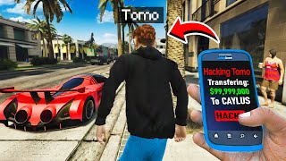 I HACKED My Little Brothers ACCOUNT In GTA 5 RP Too Far [upl. by Rosco]