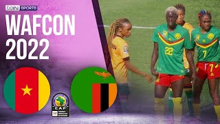 Cameroon vs Zambia  WAFCON HIGHLIGHTS  070322  beIN SPORTS USA [upl. by Adnoryt]