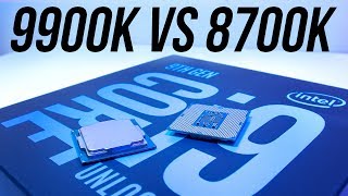 Intel i99900K vs i78700K  Best Gaming CPU [upl. by Veriee30]