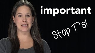 How to Pronounce IMPORTANT  American English [upl. by Ailahtan]