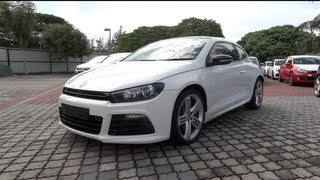 2012 Volkswagen Scirocco R StartUp and Full Vehicle Tour [upl. by Idnor]