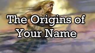 The Meaning Behind Your Name [upl. by Blane]