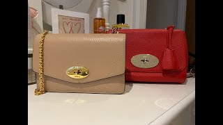 Mulberry Lily vs Darley Bag Comparison [upl. by Corb]