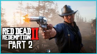 Red Dead Redemption 2 Walkthrough Part 2  Eastward Bound  PS4 Pro Gameplay [upl. by Gnilrets892]