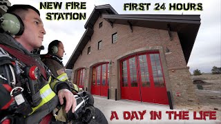 First 24 Hours in a New Fire Station  A Day in the Life [upl. by Mozes]