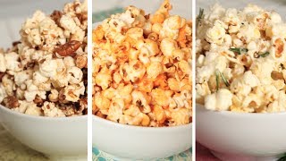 Flavoured Popcorn  3 Delicious Ways [upl. by Enelyk]