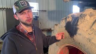 Repair a Tractor Tire Sidewall [upl. by Teriann320]