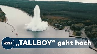 TALLBOY Besonders schwere Weltkriegsbombe in Swinemünde gesprengt [upl. by Annohsed664]