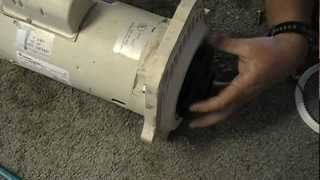 Repairing a Pentair Whisperflo pump and motor part 1 [upl. by Neila]