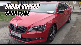 Skoda Superb Sportline review  the best value saloon out there [upl. by Frodeen]