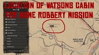 Home Robbery  Watson´s Cabin Old Lady  RED DEAD REDEMPTION 2 [upl. by Stuart]