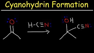 Cyanohydrin Formation Reaction Mechanism [upl. by Bryant]