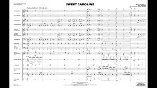 Sweet Caroline arranged by Michael Brown [upl. by Art]