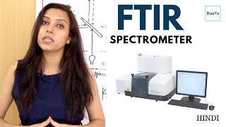 Fourier Transform Infrared Spectrometer FTIR Instrumentation  Hindi [upl. by Corb]