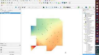 Creating Contour Map From XYZ Data Using QGIS [upl. by Dennis461]