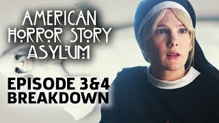 AHS Asylum Season 2 Episode 3 amp 4 Breakdown [upl. by Gabrielli]