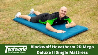 Blackwolf Hexatherm 2D Mega Deluxe II Single Mattress [upl. by Nnyltak815]