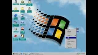 How to get 256 colors on windows 98 [upl. by Hsoj]