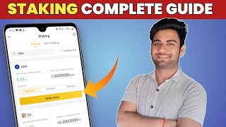 Staking cryptocurrency explained  How to stake crypto  Vishal Techzone [upl. by Riti128]