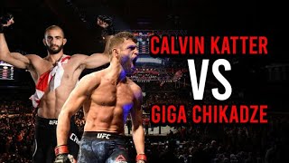 UFC FIGHT NIGHT INSIDE Calvin Kattar vs Giga Chikadze [upl. by Kcirdnekel]