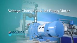 How to Change Voltage on a Jet Pump Motor [upl. by Evy]