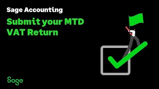 Sage Business Cloud Accounting  Submit your MTD VAT Return [upl. by Chlores312]