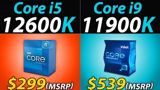 i512600K vs i911900K  How Much Performance Difference [upl. by Butler]