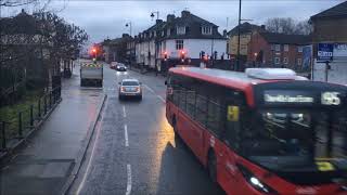 FULL ROUTE VISUAL  London Bus Route 427  Uxbridge to Acton High Street  2574 YX17NVW [upl. by Malina]