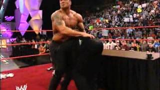 Raw 2005 Batista Bomb to Triple H Through the Table [upl. by Langley]