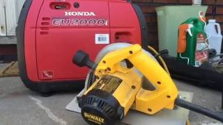 Honda eu2000i Generator Overload [upl. by Cammie]