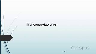 xforwardedfor What is XForwardedFor XFF [upl. by Emsmus]