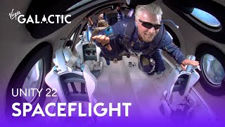 Virgin Galactic Unity 22 Spaceflight [upl. by Rednaeel]