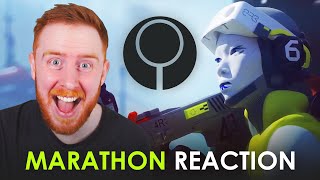 REACTING TO BUNGIES NEW MARATHON GAME [upl. by Gnouhk]